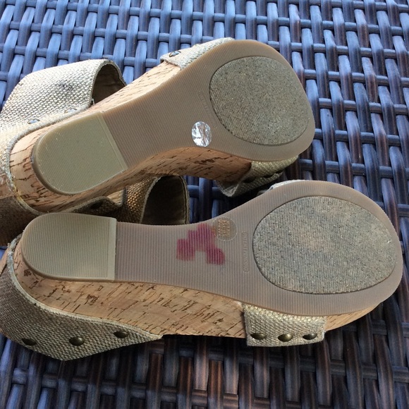 LUCKY BRAND MAGNOLIA CORK WEDGES - Picture 7 of 8